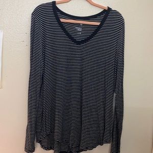 Striped Long Sleeve Tee